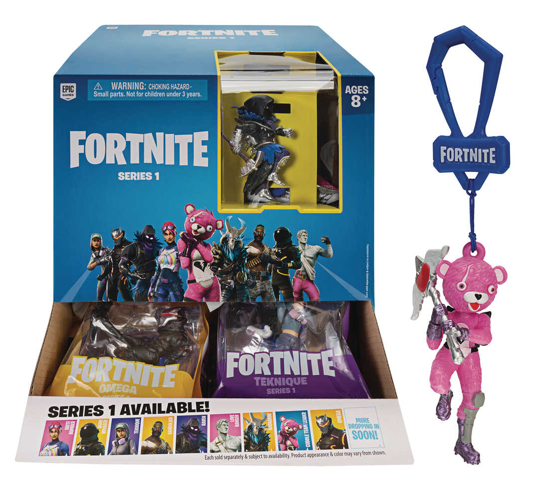 Fortnite Series1 Figure Hanger 18 Pc Assortment Ds 