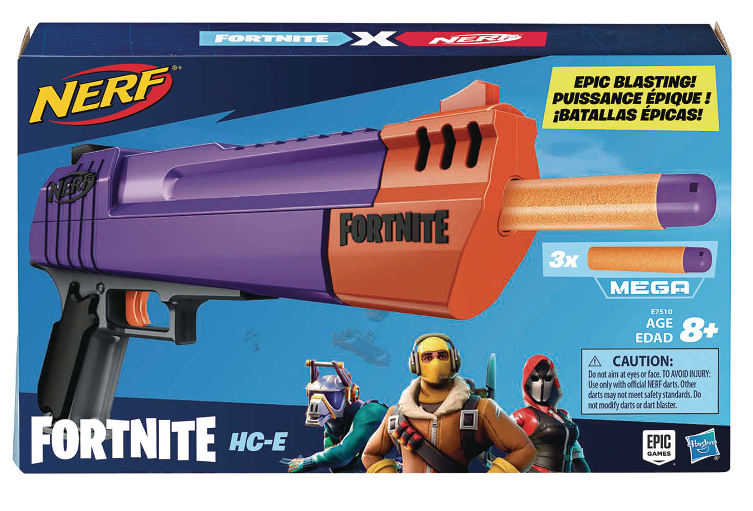 Nerf Fortnite Hardcover E Blaster Case  