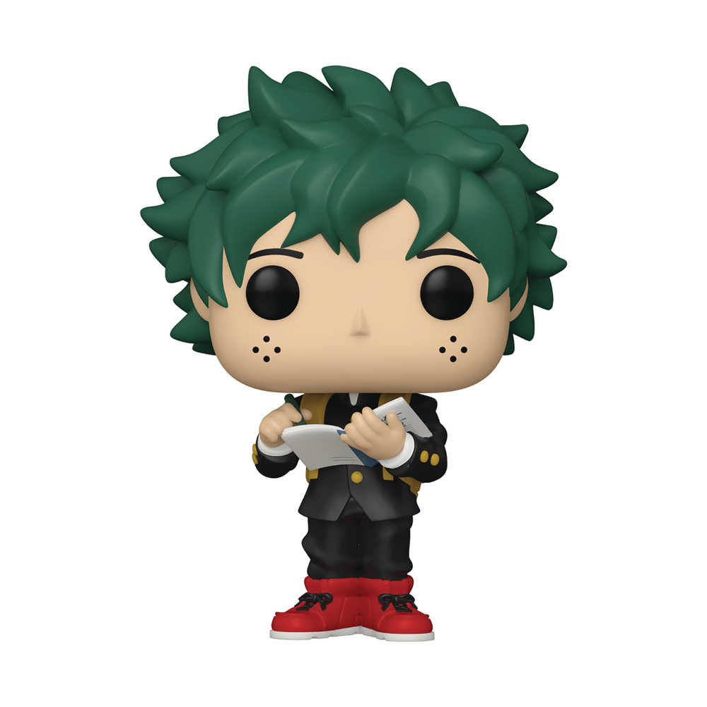 Pop Animation Mha Deku (Middle School Uniform) Vinyl Figure 