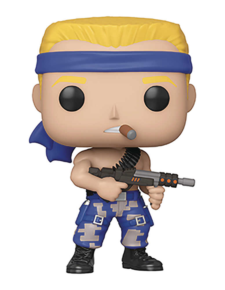 Pop Games Contra Bill Vinyl Figure 