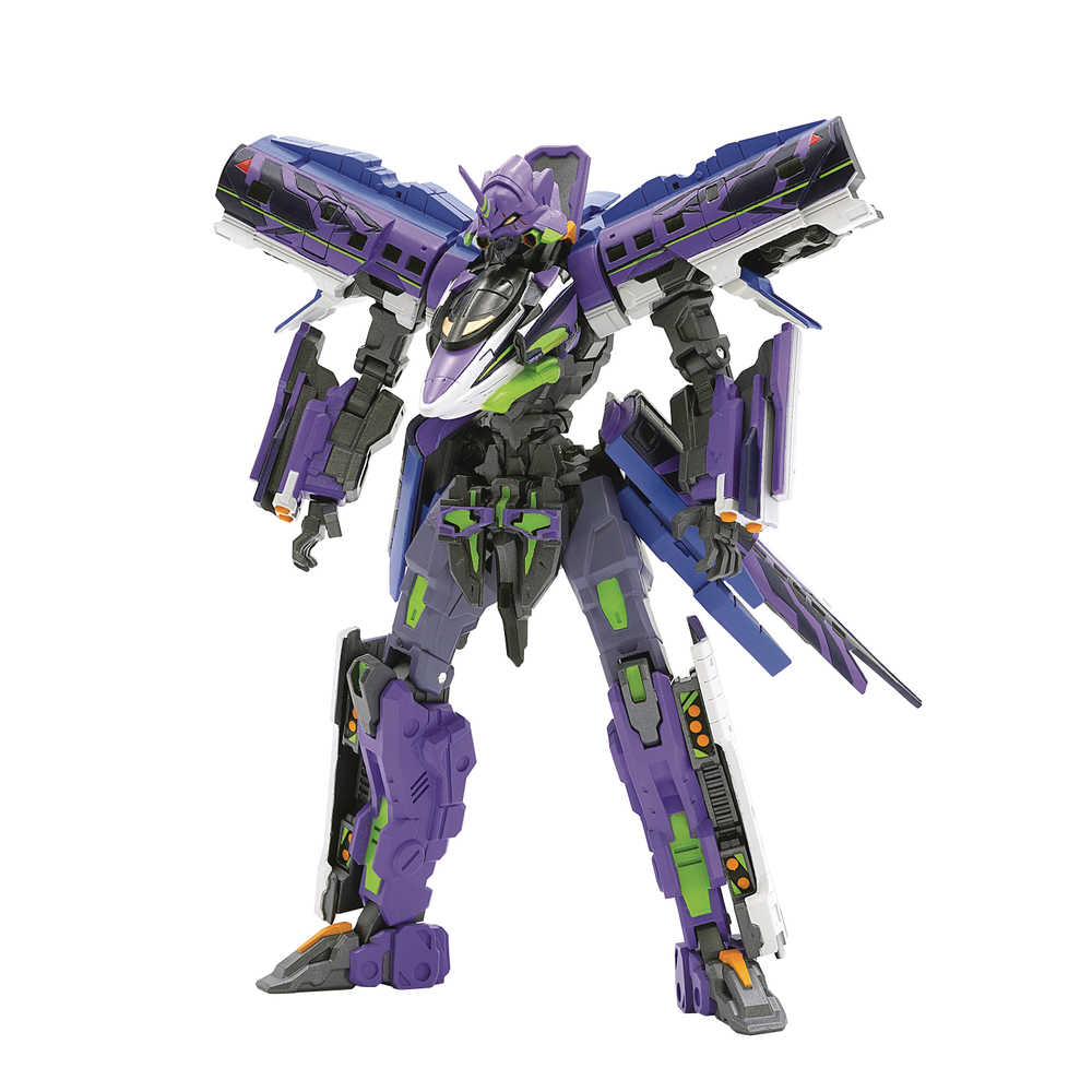 Evangelion Evolution Shinkalion 500 Type Eva Action Figure 
