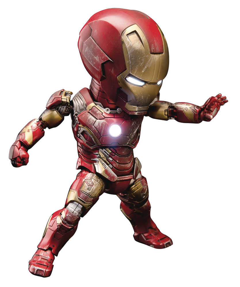 Marvel 10 Th Ann Eaa 024 Iron Man Mk43 Battle Damage Previews Exclusive Action Figure (C