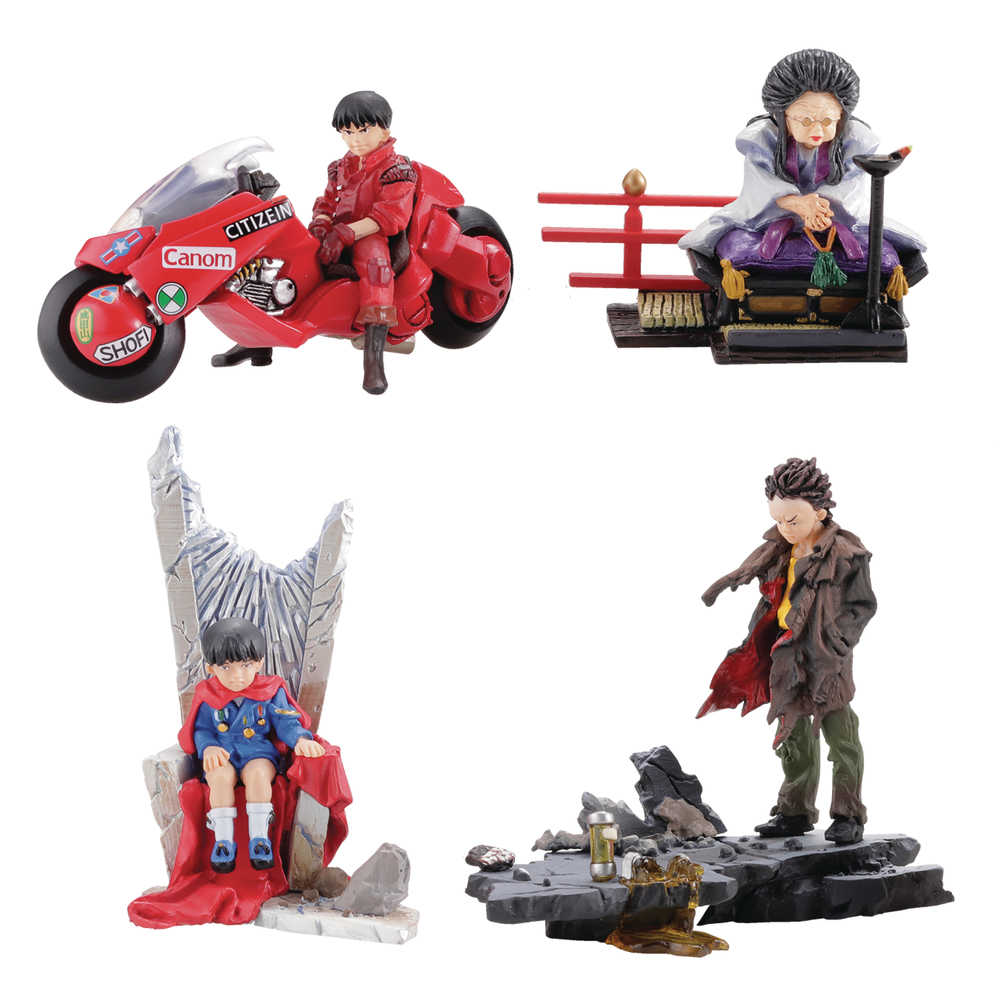 Akira Miniq Tradging Figure Part 3 6 Pc Bmb Display 