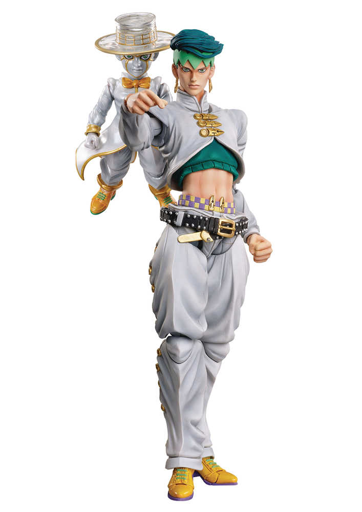 Jojos Bizarre Adventure Pt 4 Rohan Kishibe & Heavens Door Action Figure 