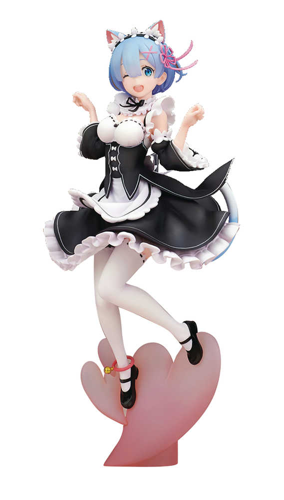 Re Zero Starting Life Rem PVC Figure Cat Ear Ver 
