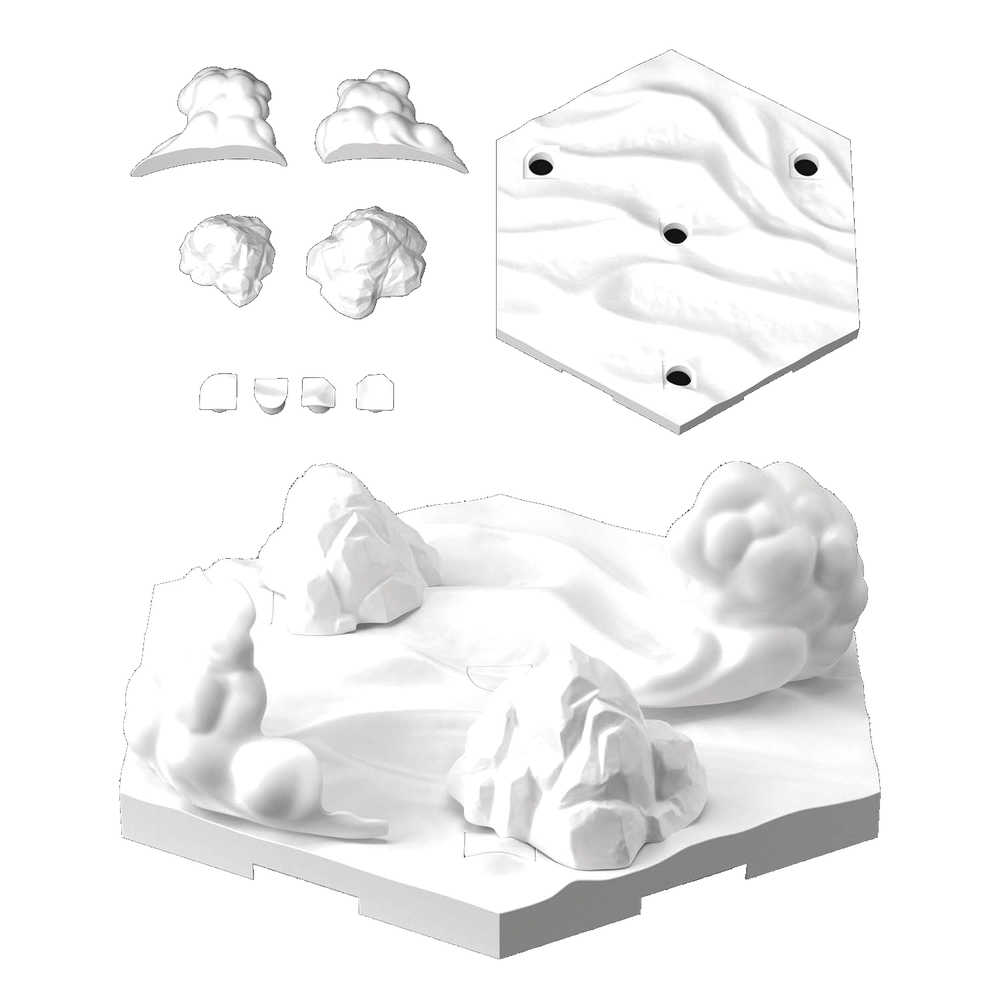 30 Minute Mission 03 Customize Scene Base Model Kit Snowfield