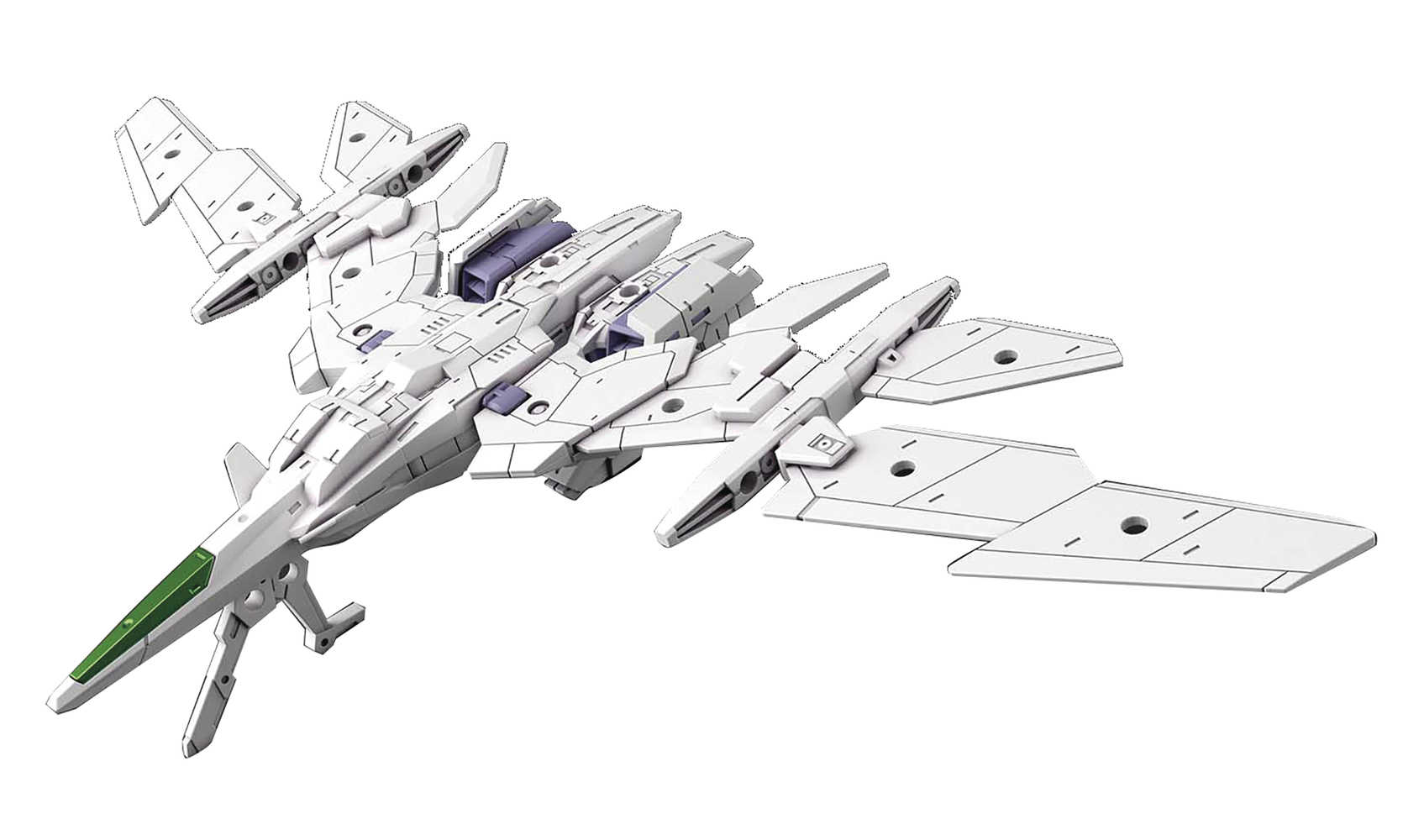 30 Minute Mission Air Fighter White Ext Arm Vehicle Model Kit