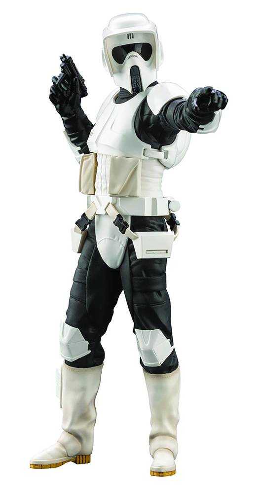 Star Wars Return Of The Jedi Scout Trooper Artfx+ Statue (Ne