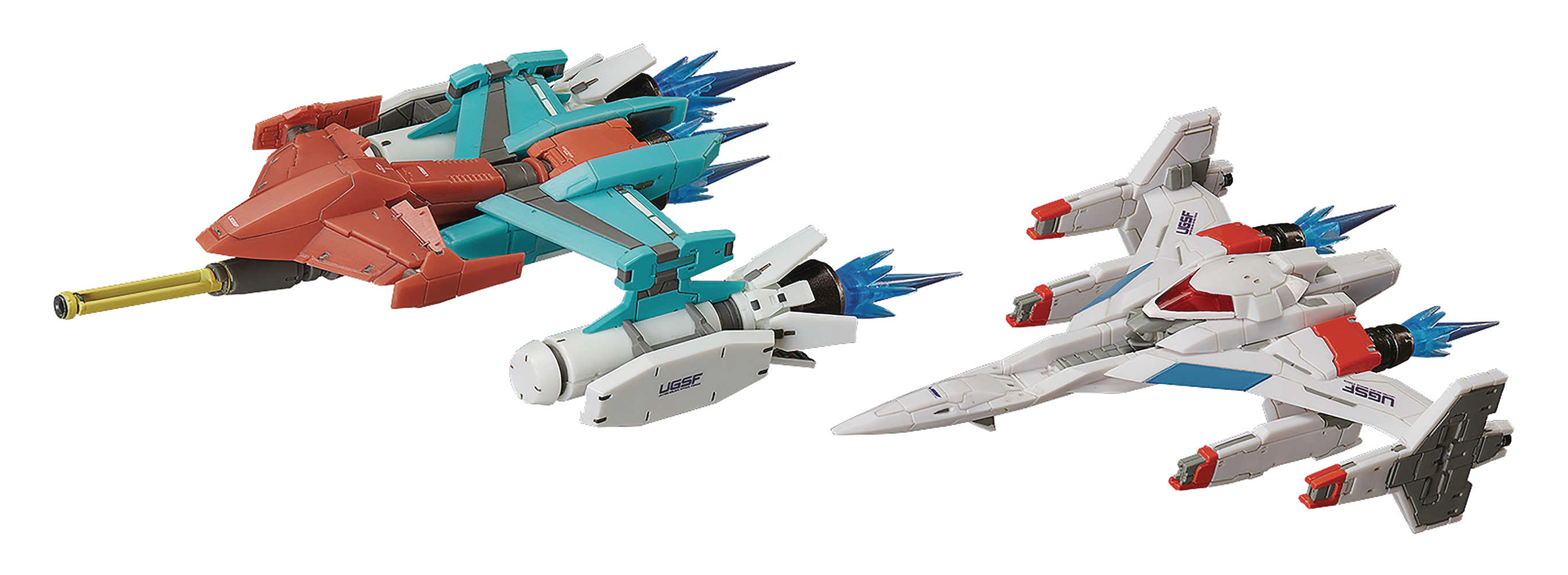Galaxian Galaxip & Galaga Fighter Figma Action Figure Set 