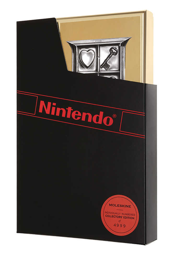 Legend Of Zelda Moleskin Journal Gold Limited Edition Collection