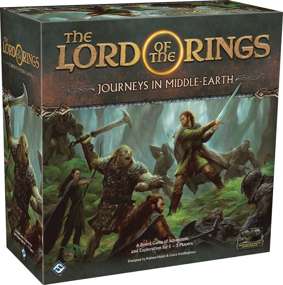 Lord of the Rings Journeys In Middle Earth Board Game  