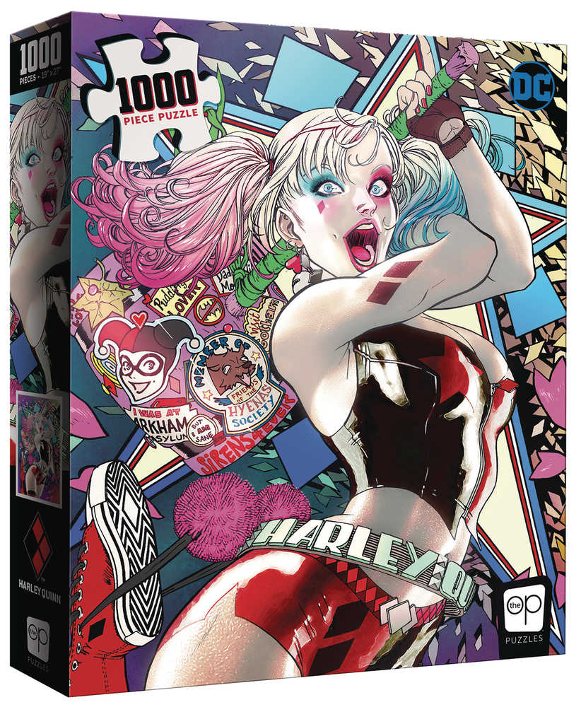 Harley Quinn Die Laughing 1000 Pc Puzzle 