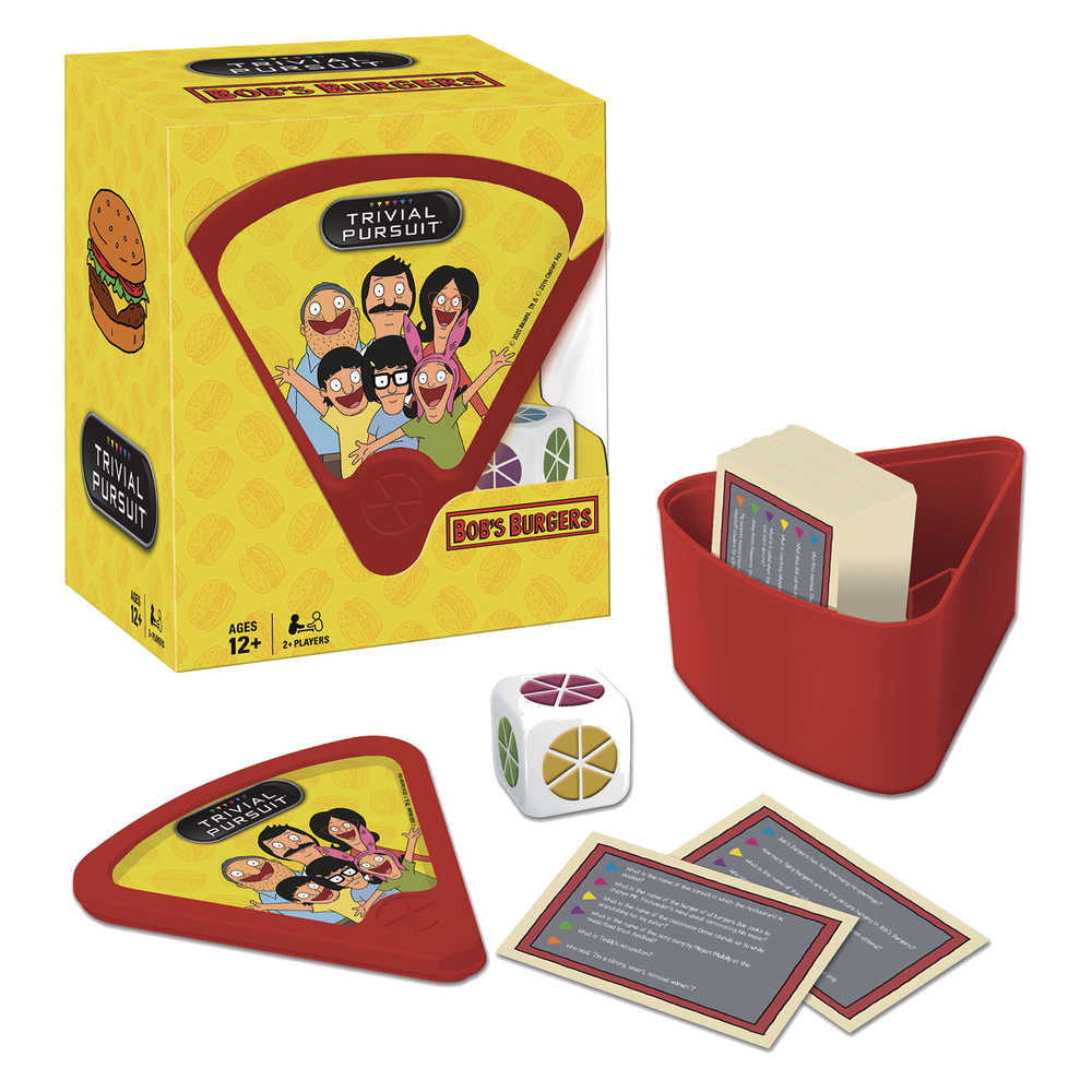 Trivial Pursuit Bobs Burgers Boardgame 