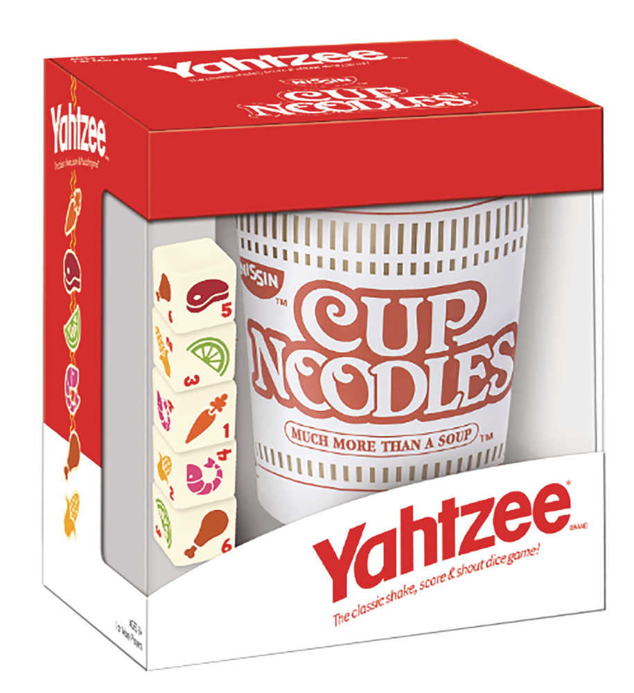 Yahtzee Cup Noodles Boardgame 