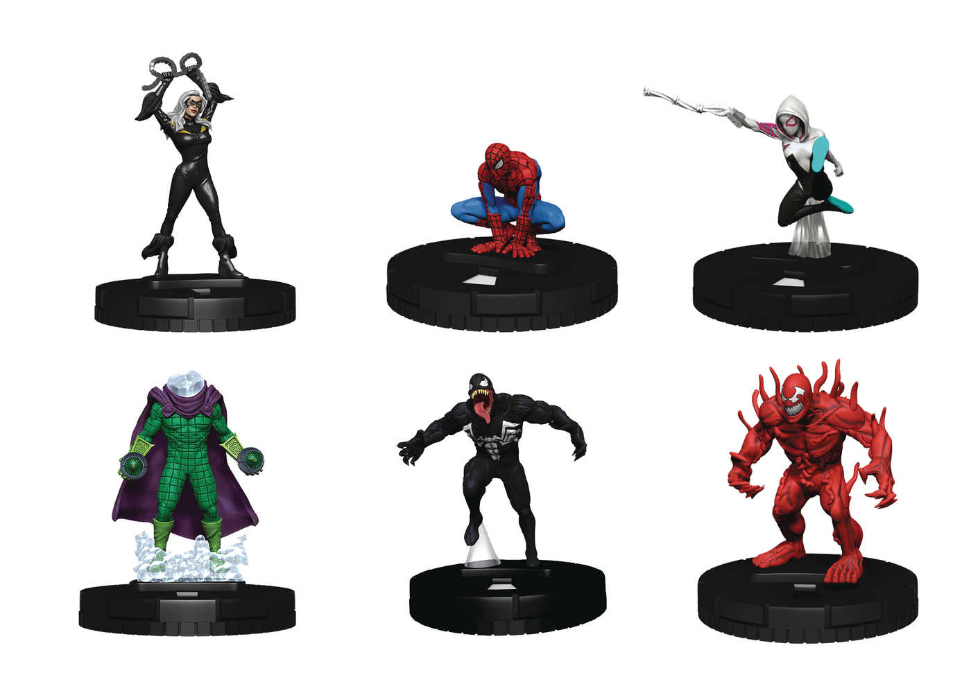 Marvel Heroclix Spider-Man Venom Carnage Fast Forces 6 Pk 