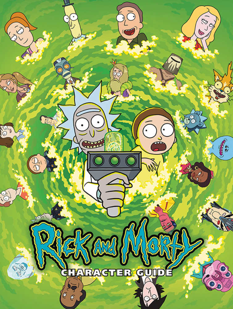 Rick & Morty Character Guide Hardcover 