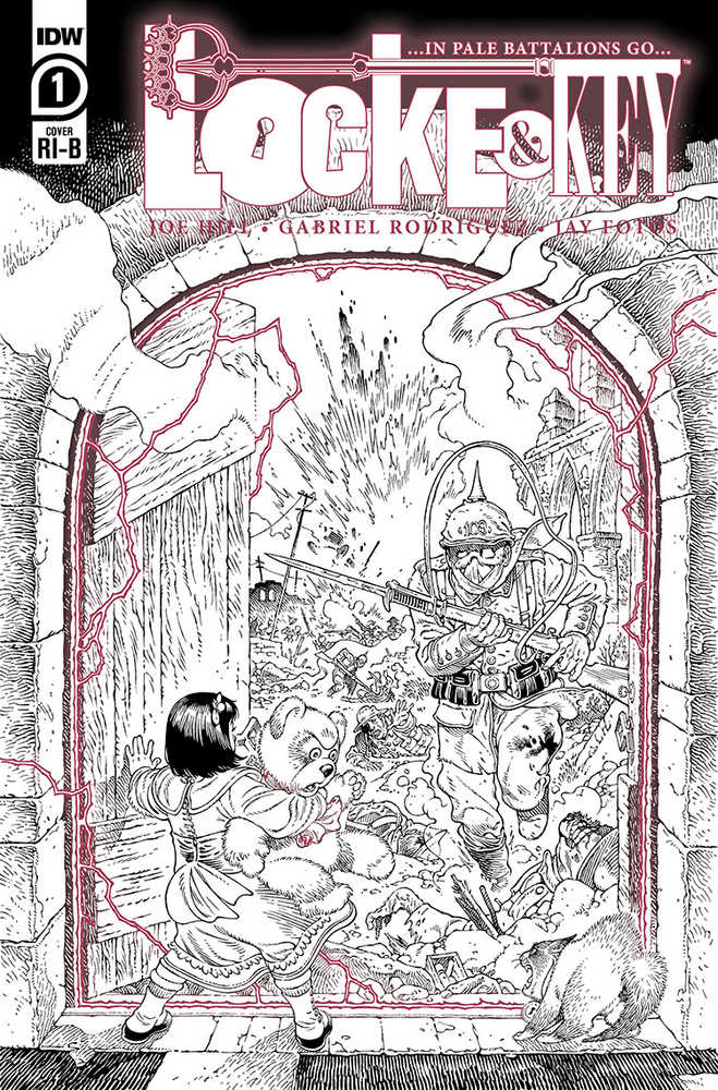 Locke & Key In Pale Battalions Go #1 (Of 2) 25 Copy Variant Edition Rod