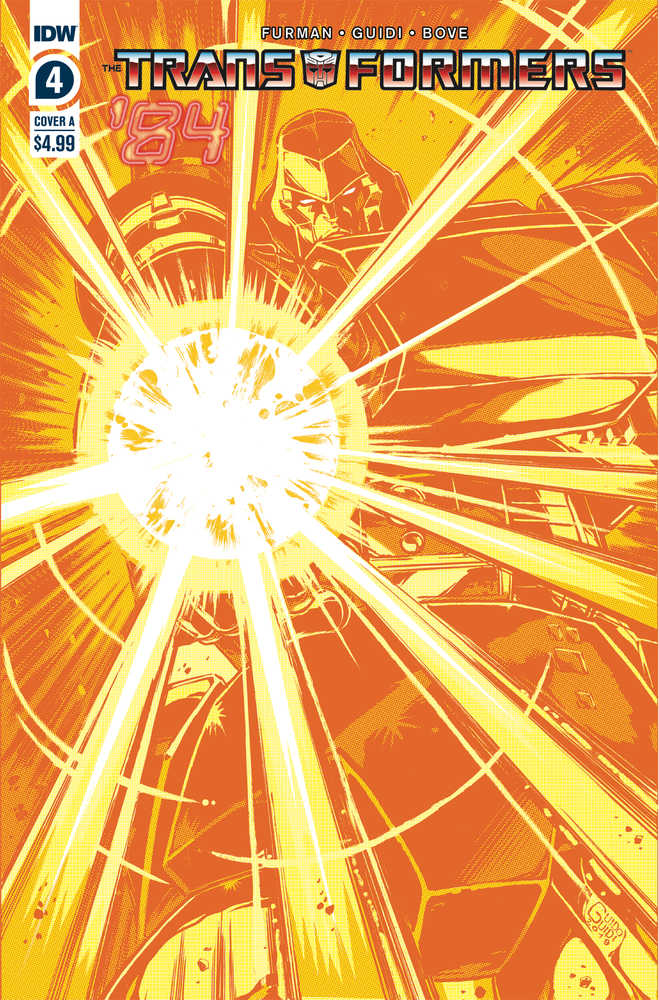 Transformers 84 Secrets & Lies #4 (Of 4) Cover A Guidi