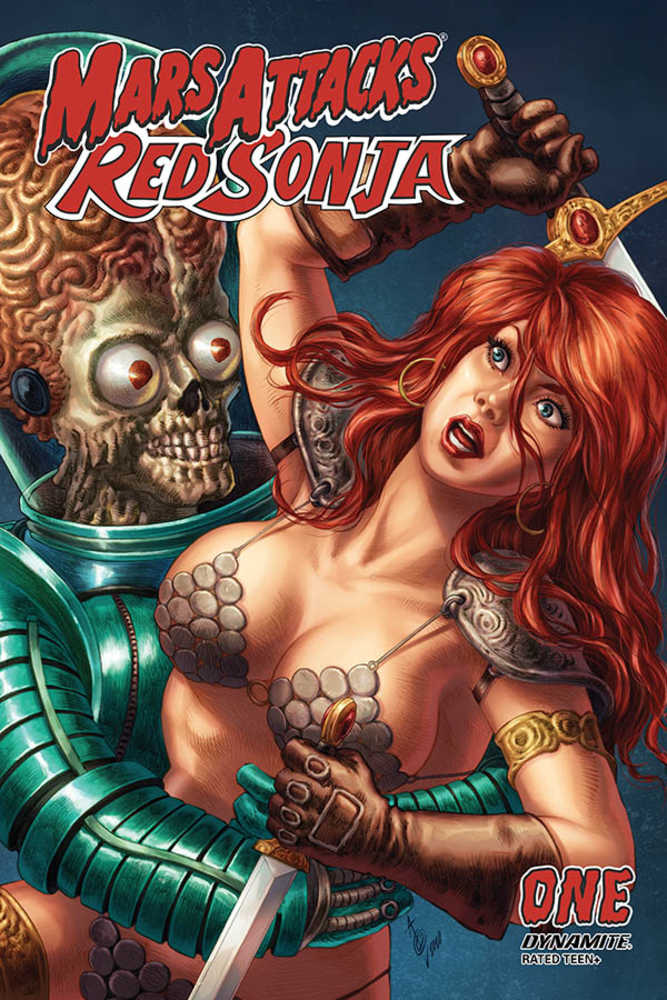 Mars Attacks Red Sonja #1 10 Copy Quah Card Homage Variant Edition