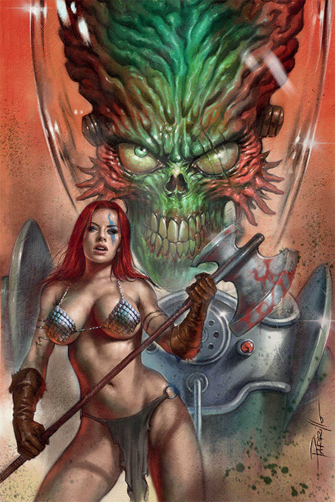 Mars Attacks Red Sonja #1 Parrillo Limited Full Art Variant