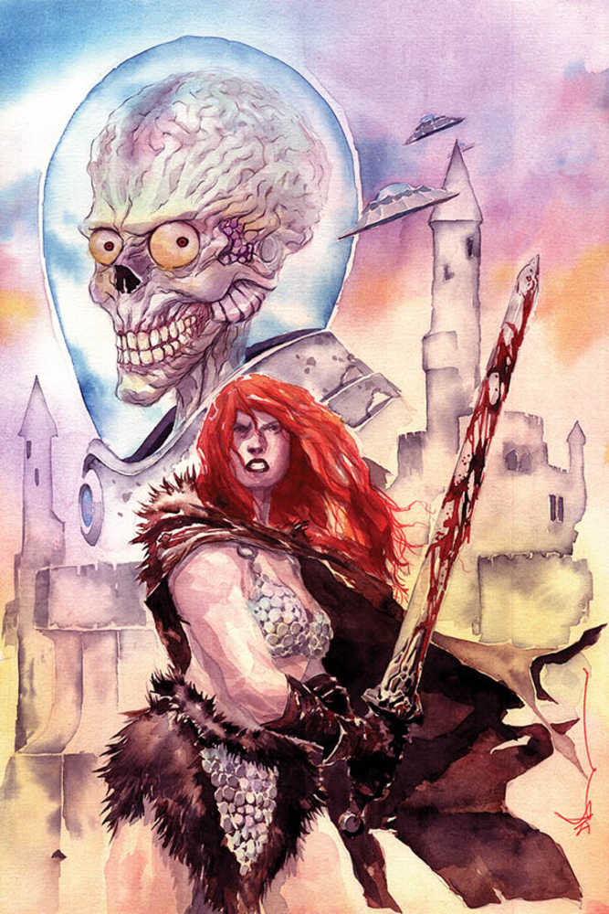 Mars Attacks Red Sonja #1 Nguyen Limited Full Art Variant