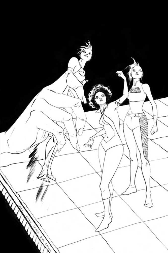 Sacred Six #3 40 Copy Lee Black & White Full Art Variant Edition