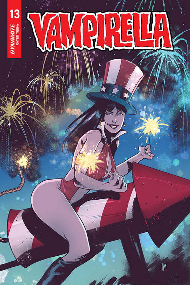 Vampirella #13 7 Copy Mason America Together Variant Edition