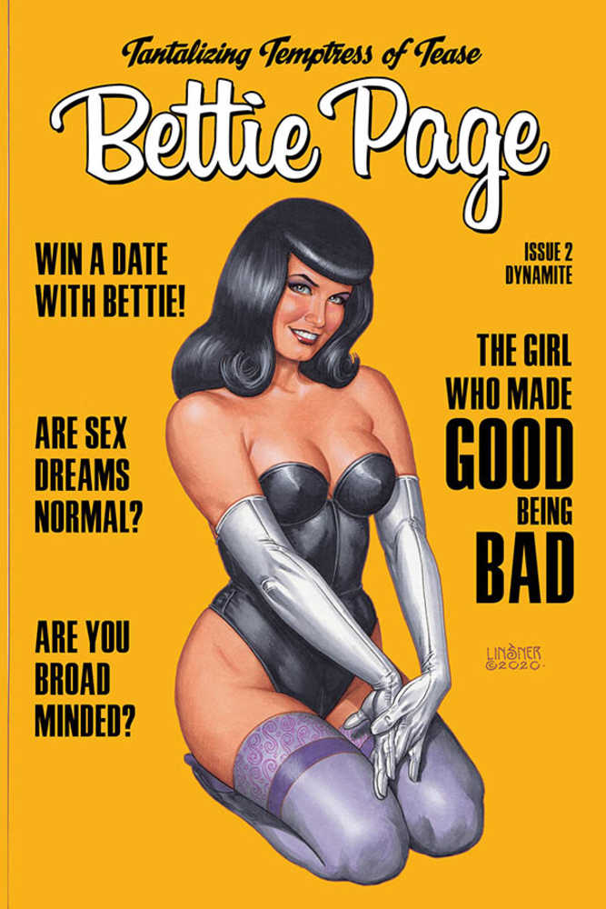 Bettie Page #2 Cover C Linsner