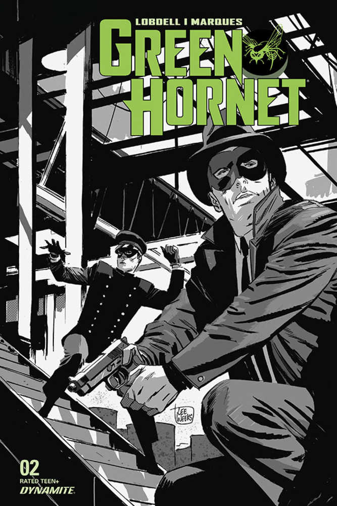 Green Hornet #2 20 Copy Weeks Black & White Variant Edition
