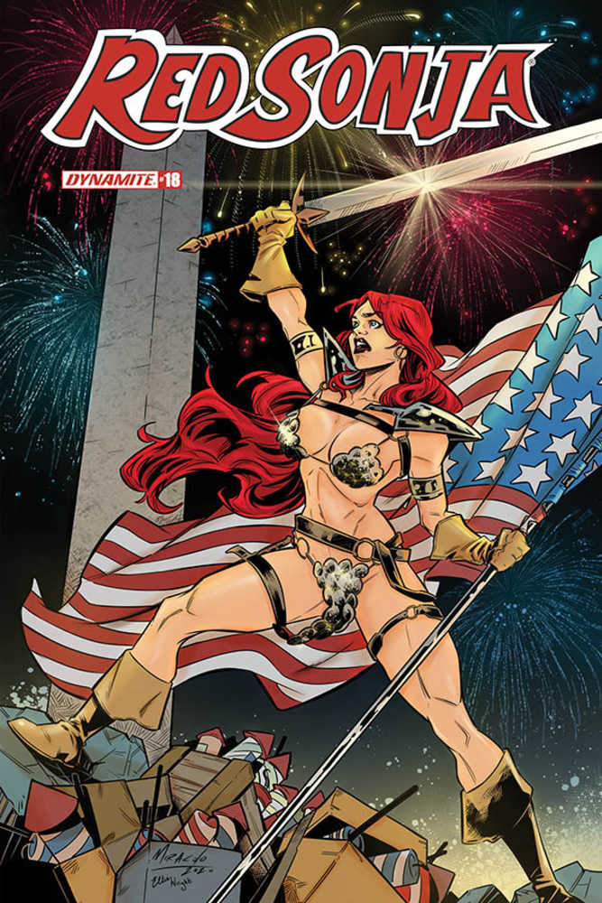 Red Sonja #18 7 Copy Miracolo America Together Variant Edition