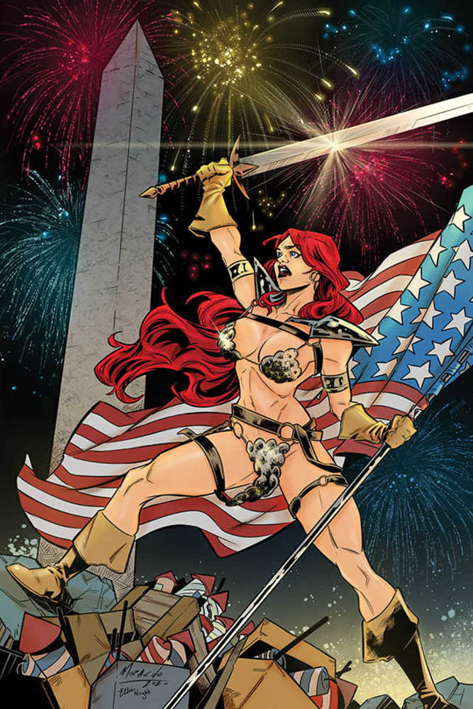 Red Sonja #18 15 Copy Miracolo America Together Full Art Variant Edition