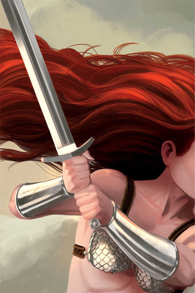 Red Sonja #18 40 Copy Bob Q Full Art Variant Edition