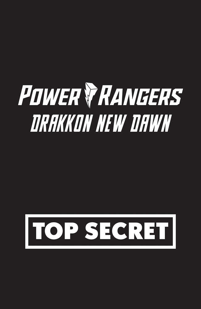 Power Rangers Drakkon New Dawn #1 Cover A Main Secret 