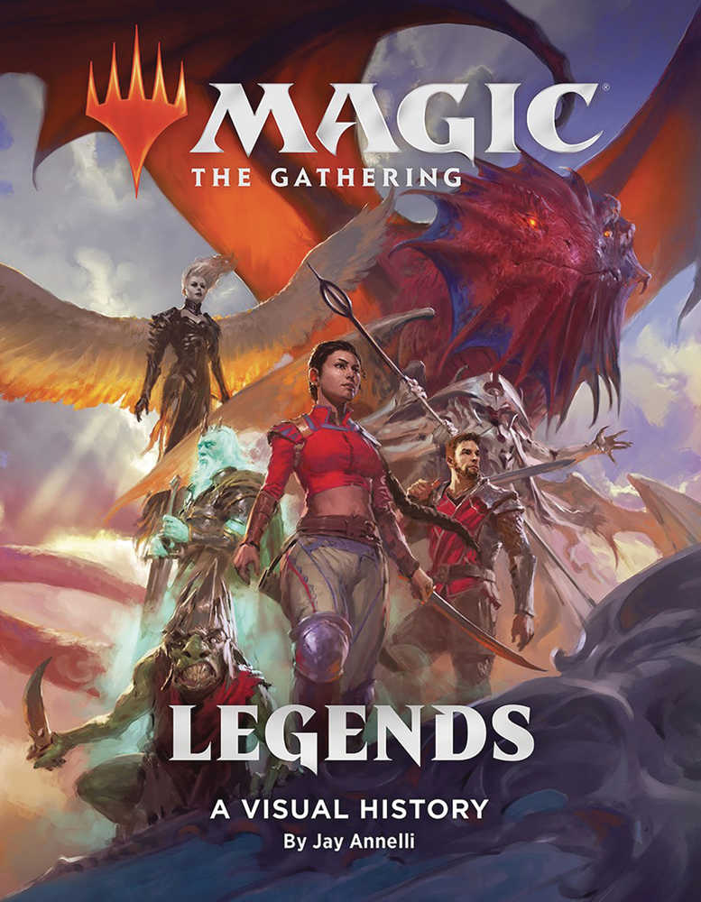 Magic The Gathering Legends Visual History Hardcover 