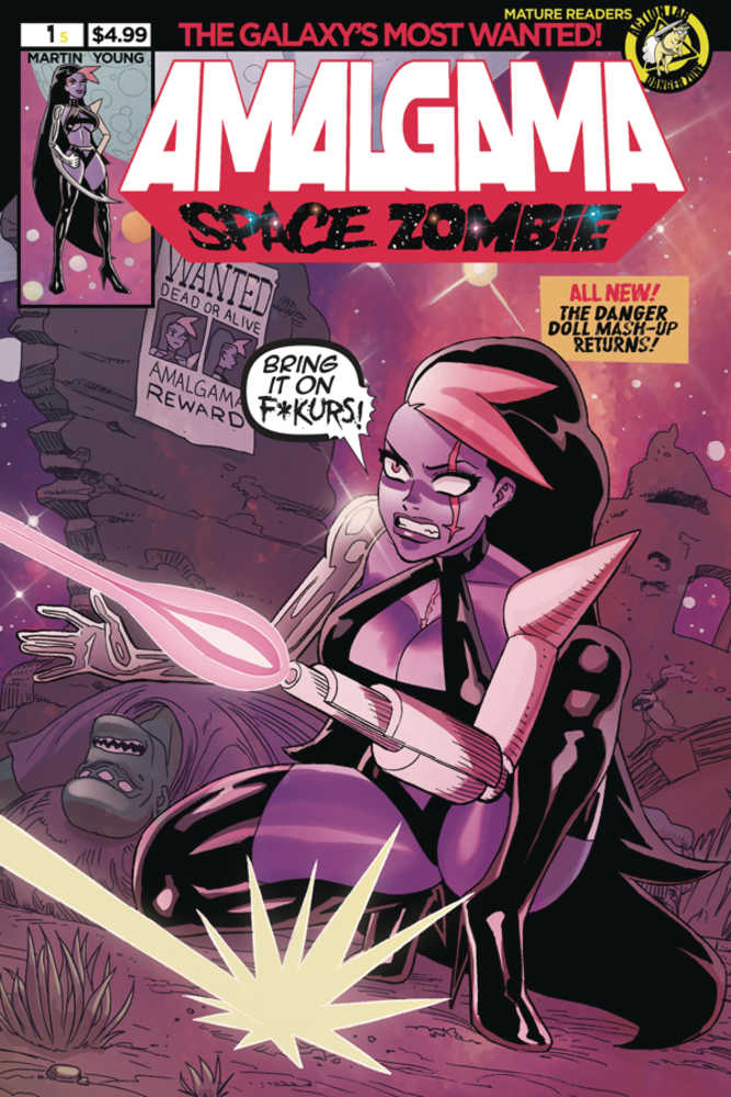 Amalgama Space Zombie Most Wanted #1 Cover A Young (Mature)
