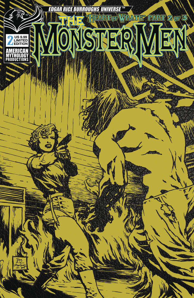 Monster Men Heart Of Wrath #2 Pulp Limited Edition Variant (Mature)