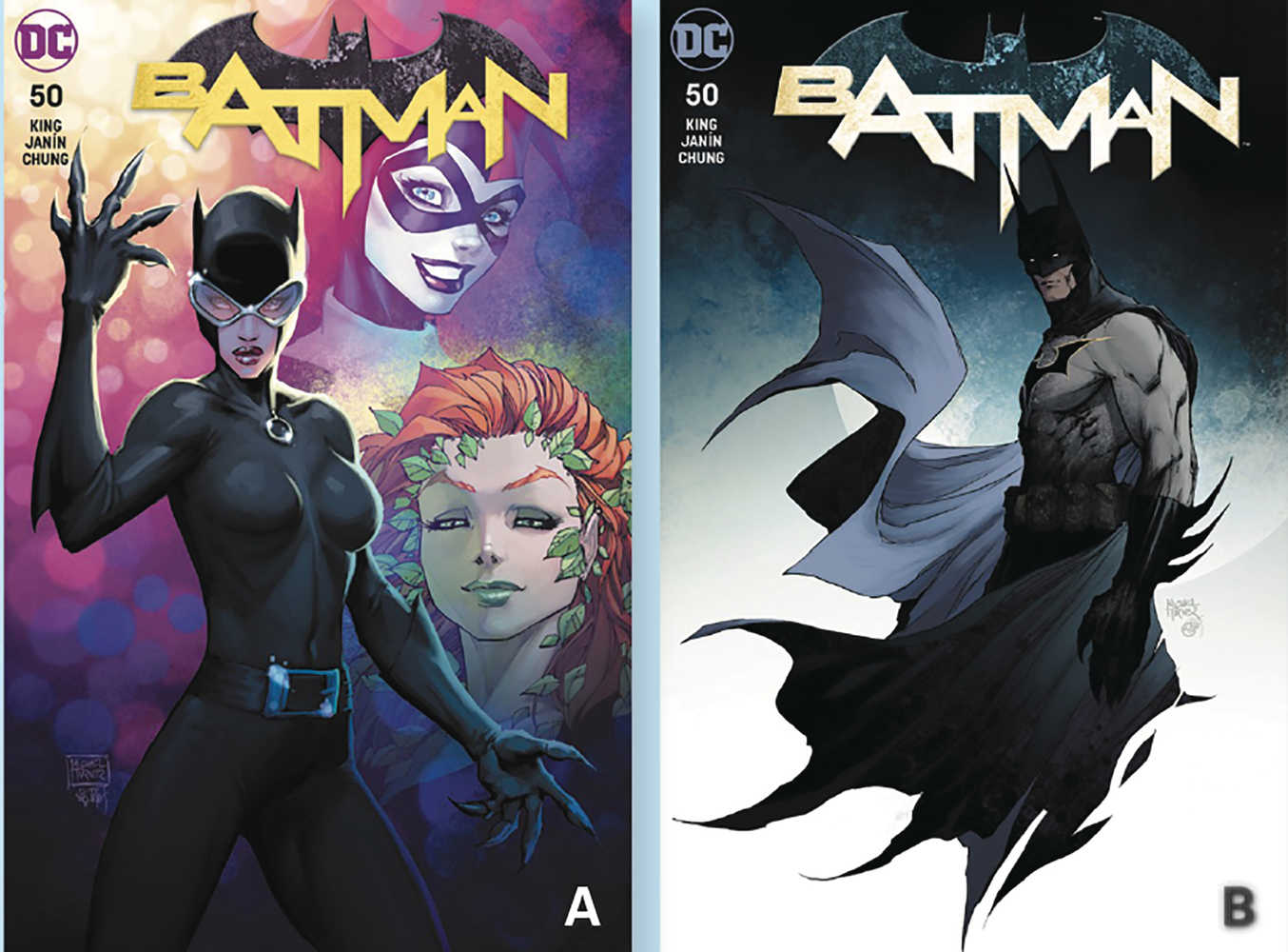 Batman #50 Michael Turner Cover A & B Set