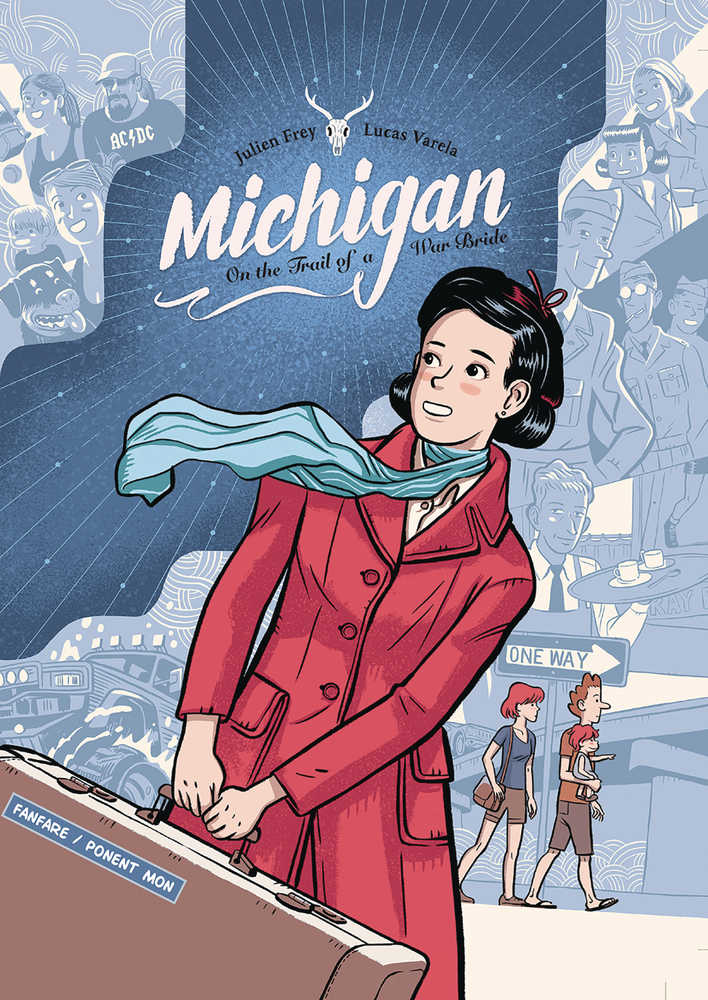 Michigan On The Trail Of The War Bride Hardcover 