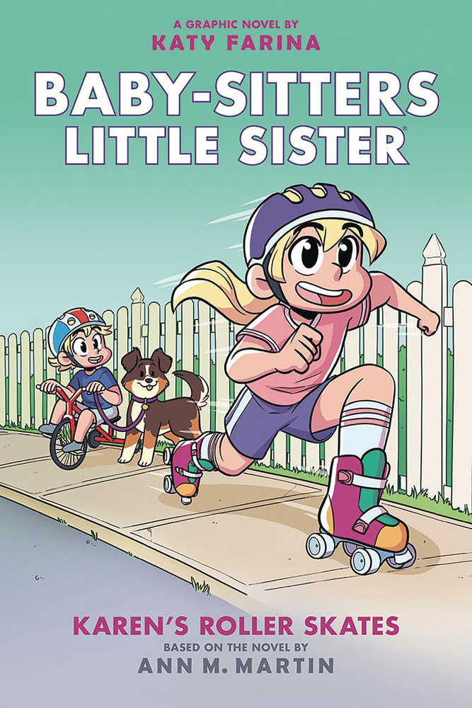Baby Sitters Little Sister Hardcover Graphic Novel Volume 02 Karens Roller Skates