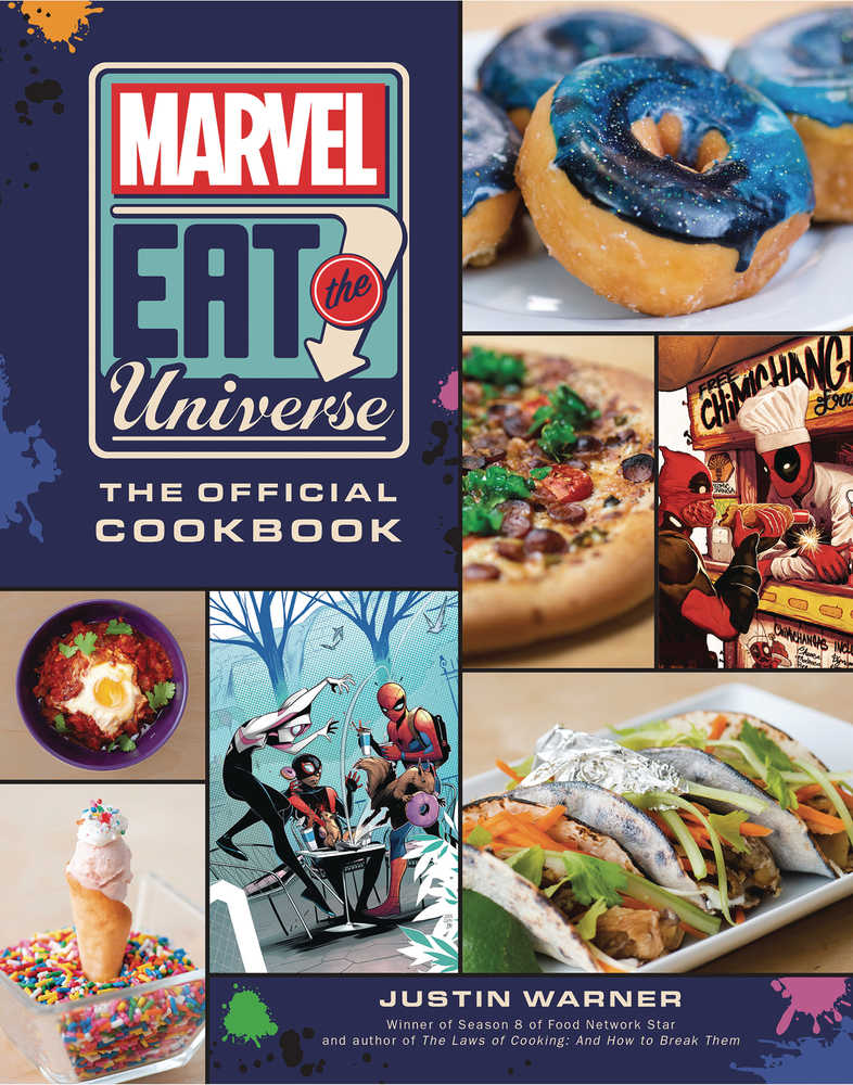 Marvel Eat The Universe Official Cookbook Hardcover 