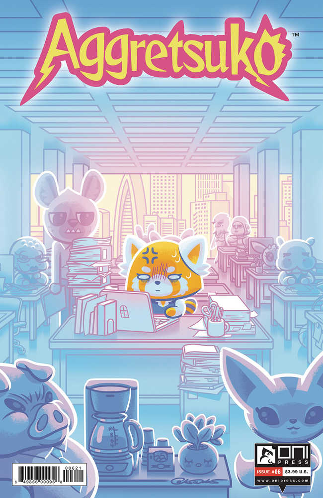Aggretsuko #6 Cover B Caltsoudas