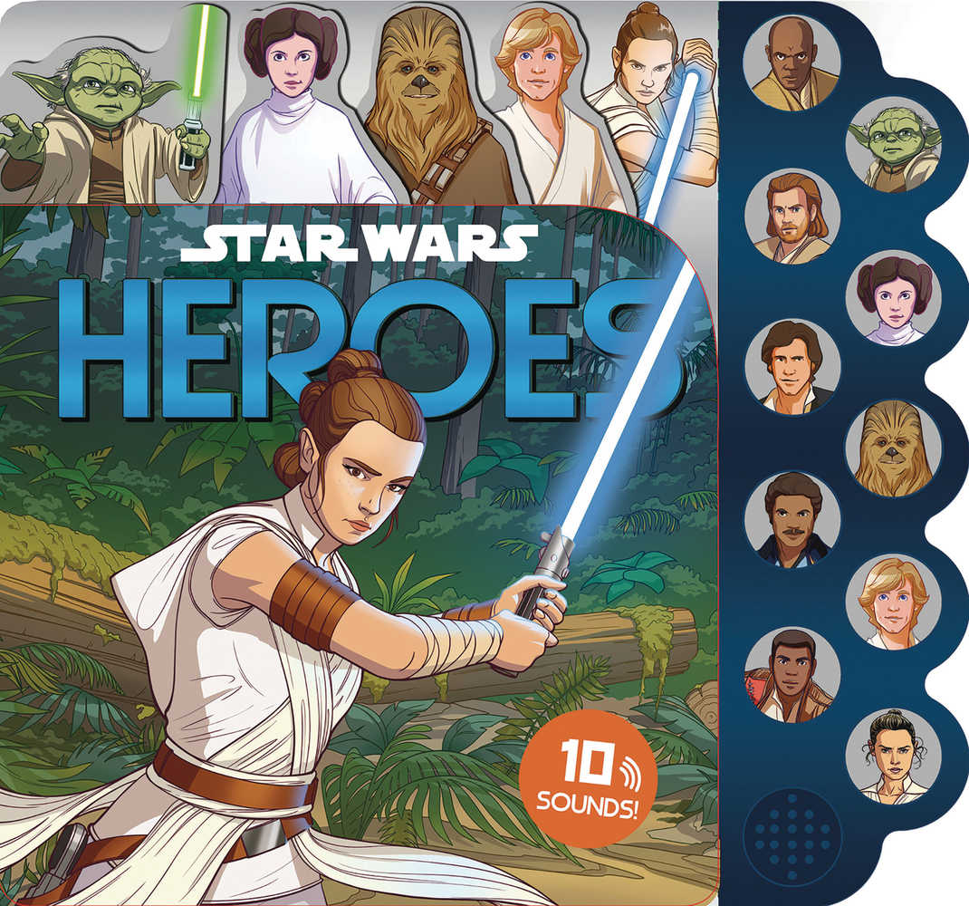 Star Wars 10 Button Sounds Heroes 