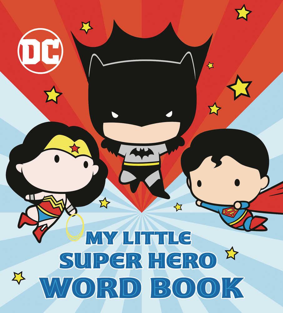DC Justice League My Little Super Hero Word Book Hardcover 