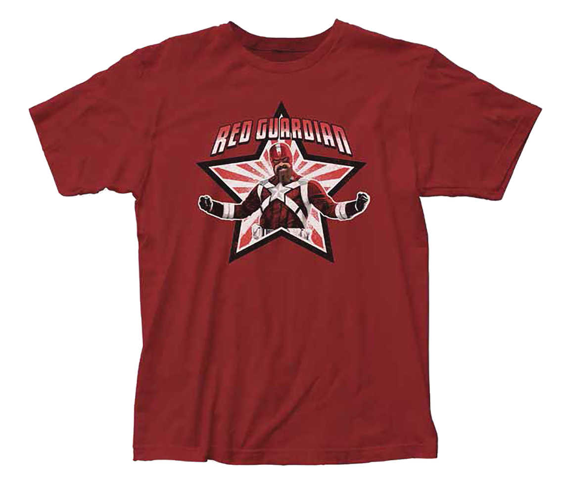 Marvel Black Widow Red Guardian Previews Exclusive T-Shirt LG 