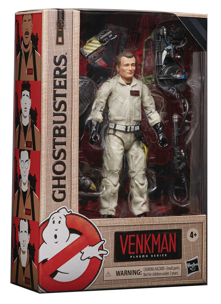 Ghostbusters Plasma Series Venkman 6 In Action Figure Case  