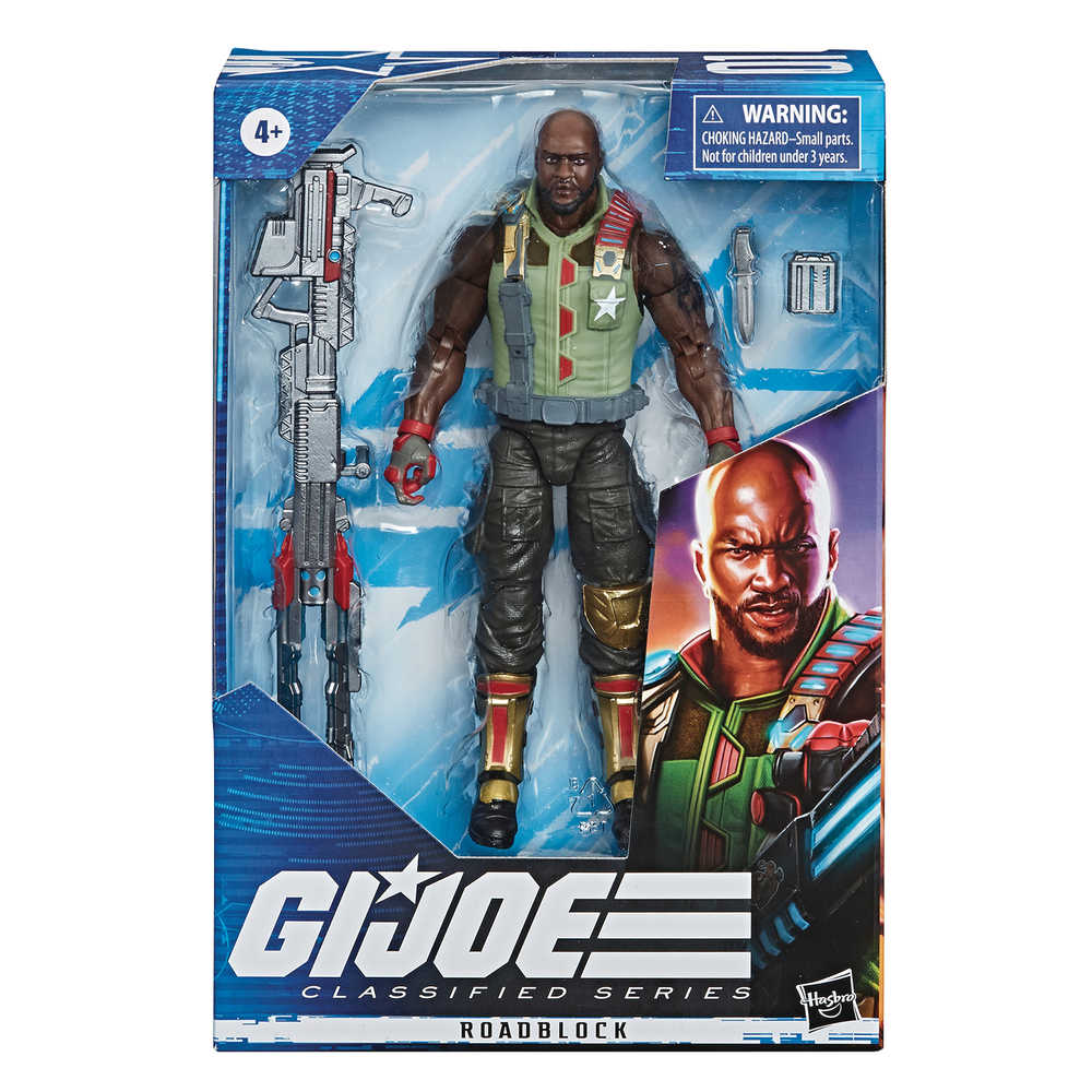 G.I. Joe Classified Series 6 In Roadblock Action Figure Case  