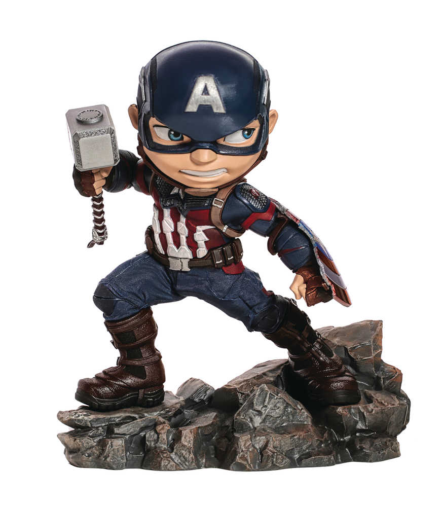 Minico Avengers Endgame Captain America Vinyl Statue 