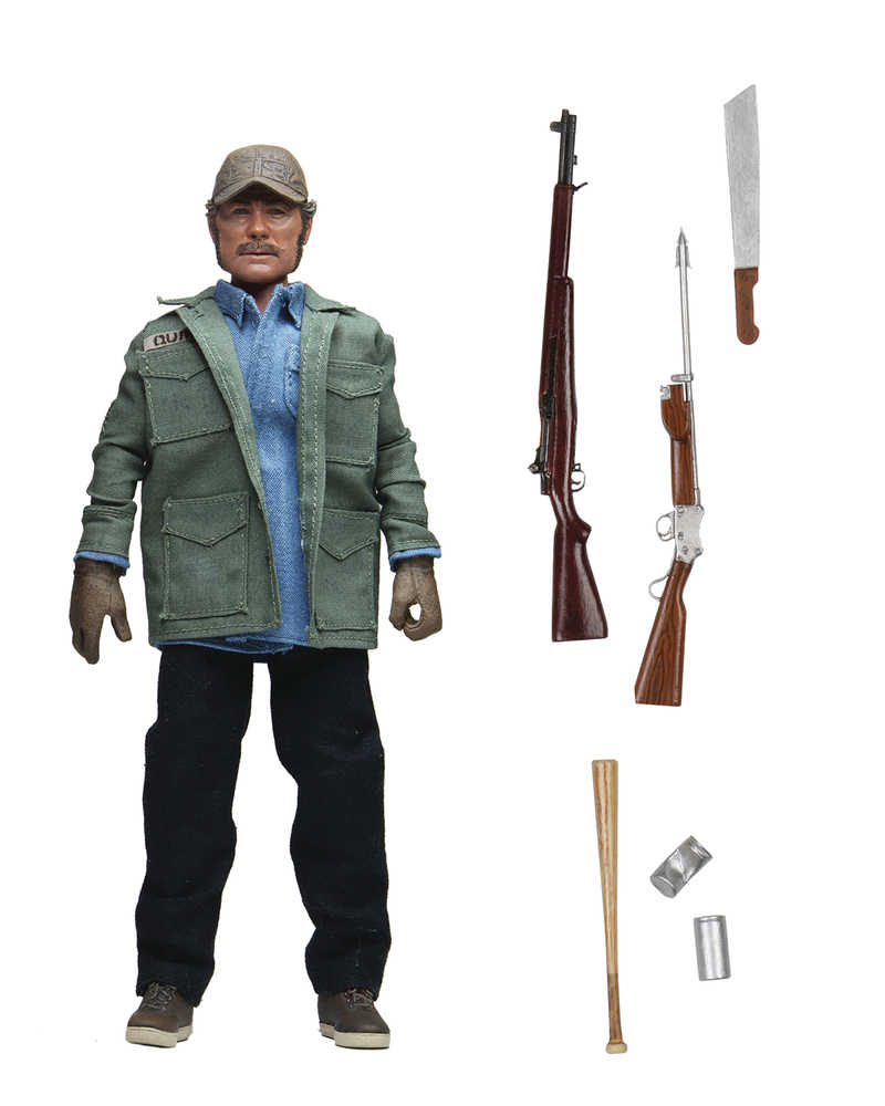 Jaws Sam Quint 8 In Clothed Action Figure 