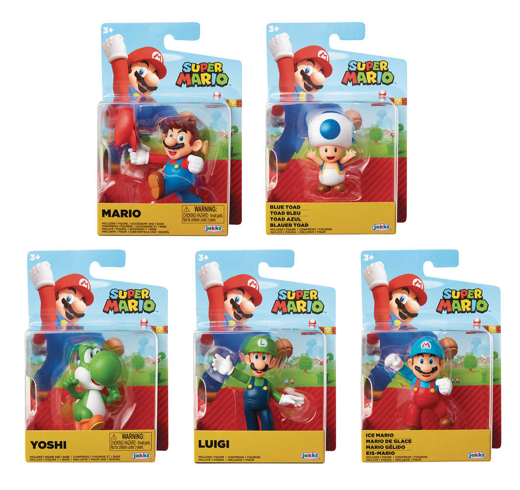 Nintendo 2 1/2 In Figure Wv23 Assortment  