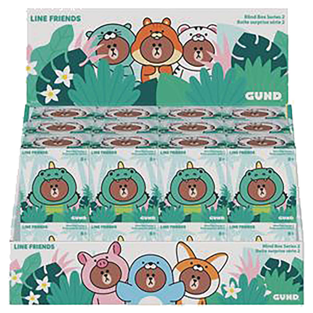 Line Friends Series2 24 Pc Plush Blind Mystery Box Display 